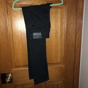 Express Men’s super skinny black jeans